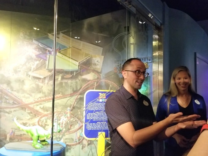 We were able to talk to a Disney Imagineer about the opening of Toy Story Land during the 2018 #DSMMC Day Two