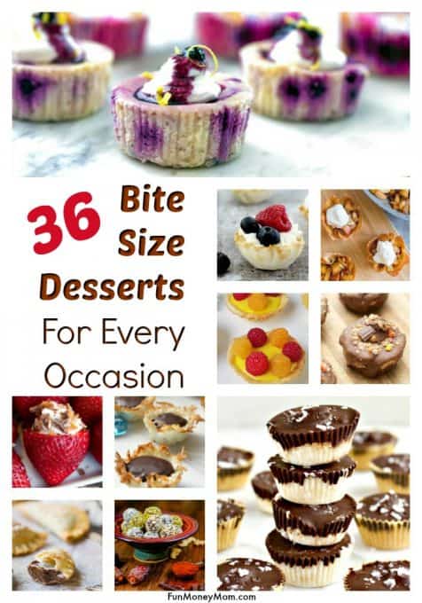 36 Of The Best Bite Size Desserts For Every Occasion