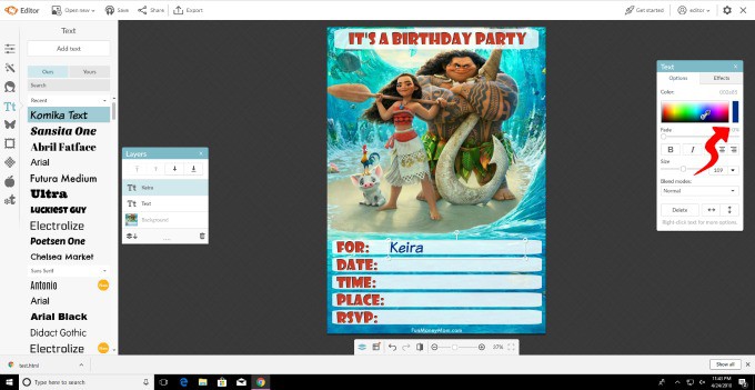 Customizing a birthday invitation template doesn't have to be hard