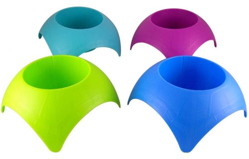 You'll want these colorful cup holders in your beach tote