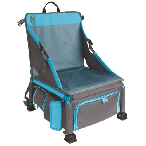 This beach chair with cooler is cool beach must have