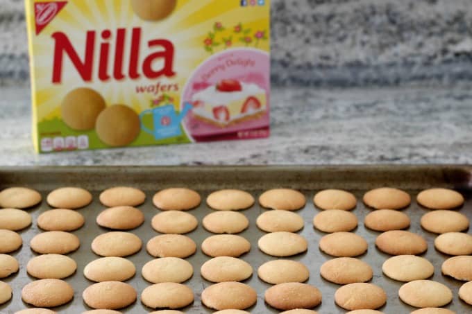 NILLA Wafers make the perfect crust for bite size cheesecakes