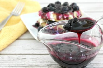 Blueberry Syrup Feature