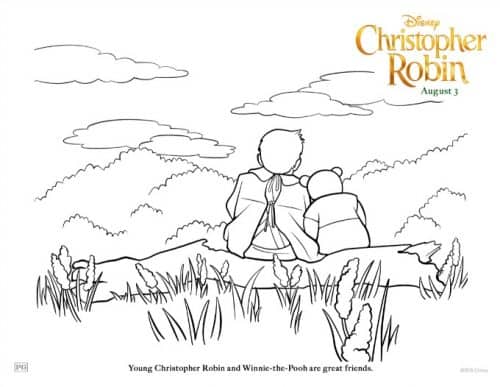 printable christopher robin coloring pages the new adventures of winnie the pooh