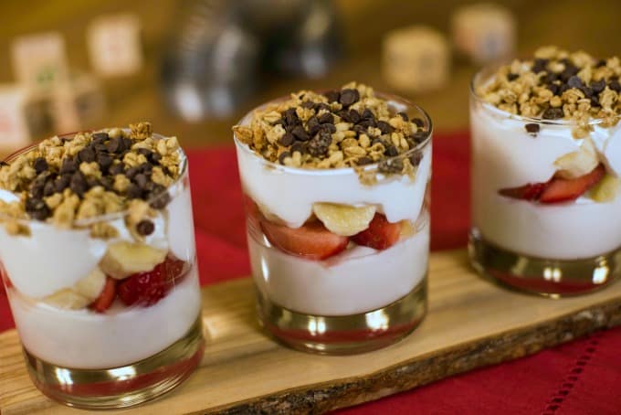Breakfast Parfait at Woody's Lunch Box