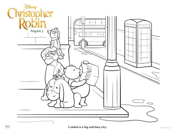 Winnie The Pooh And Friends coloring pages