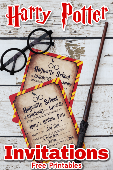 Harry Potter Invitations