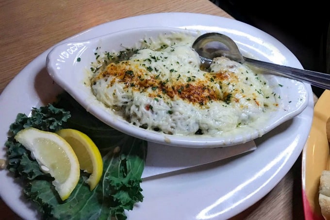 Crab Stuffed Mushroom from Cooters