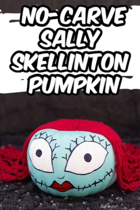 Sally Skellington Pumpkin