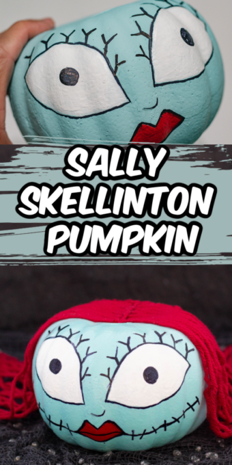 Sally Skellington Pumpkin Pin 2