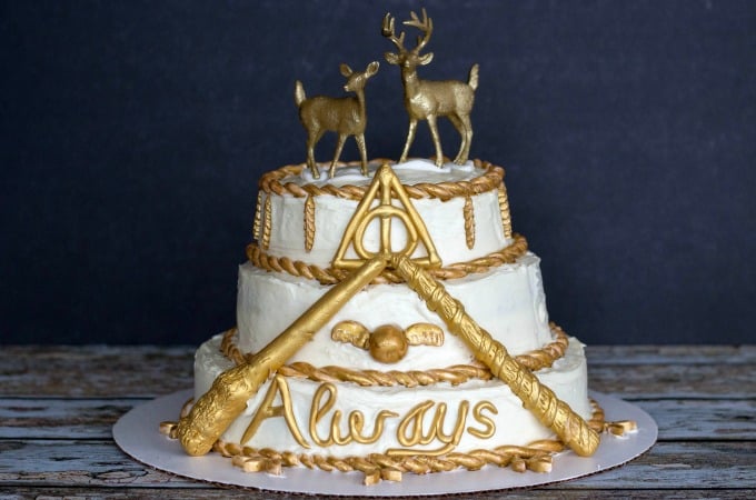 Harry Potter themed baby shower. - Cake, Hope, and Love