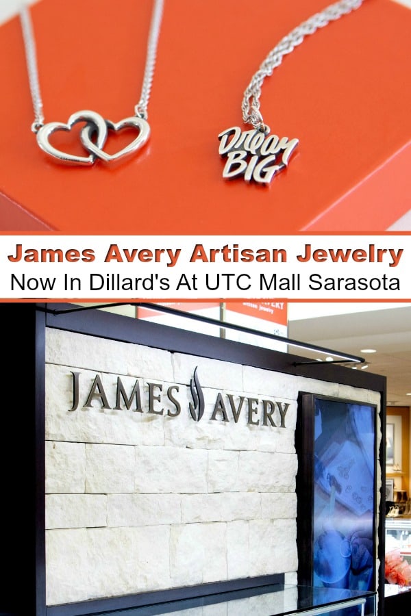 James Avery - Want a Christmas gift that comes from the heart? James Avery Artisan Jewelry makes beautifully crafted pieces that tell a story. Find your favorite at their new location in Dillard's at University Town Center Mall in Sarasota. #ad #MyJamesAvery #JamesAveryArtisanJewelry #gifts #giftgiving