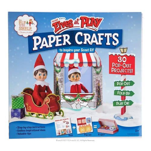 Fun paper crafts for the Elf On The Shelf
