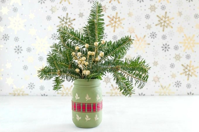 Cute Christmas Mason Jar