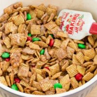 Holiday Party Mix Recipe With Snickers And M&M's