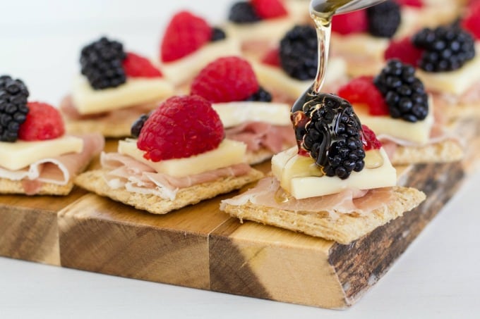 Honey gives this easy appetizer a little extra sweetness