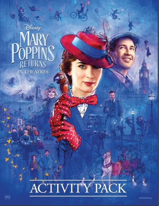 Mary Poppins Returns Activity Pack