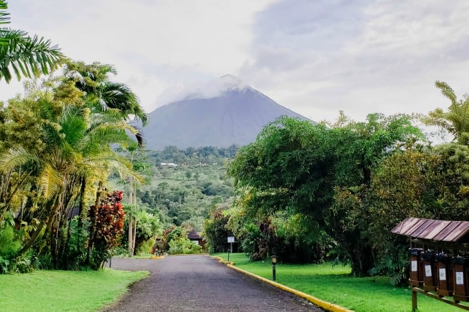 Arenal Hotel overlooking the Arenal Volcano