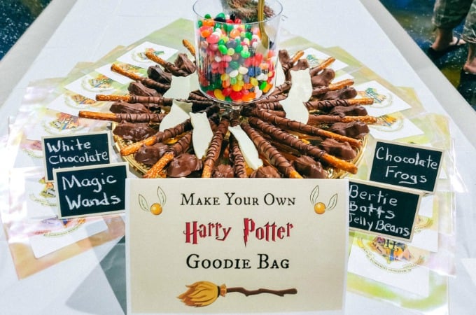 Harry Potter Gift Bags With Chocolate Frogs And Other Treats