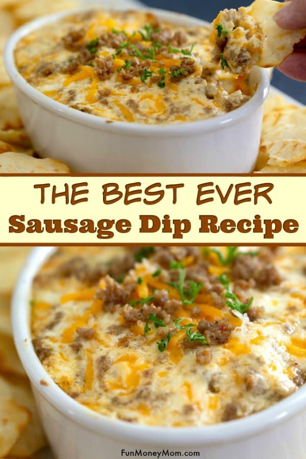 Hot Cheese Dip with Sausage
