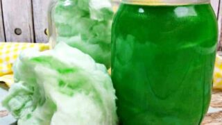 Homemade Green Cotton Candy Moonshine Recipe