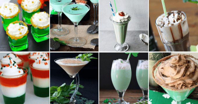 St. Patrick's Day cocktails facebook