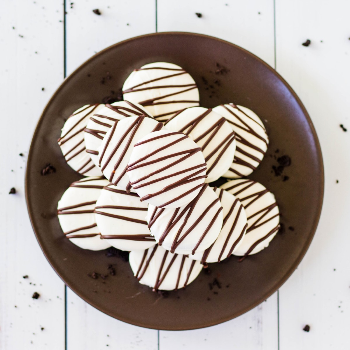 White Chocolate Covered Oreos from above
