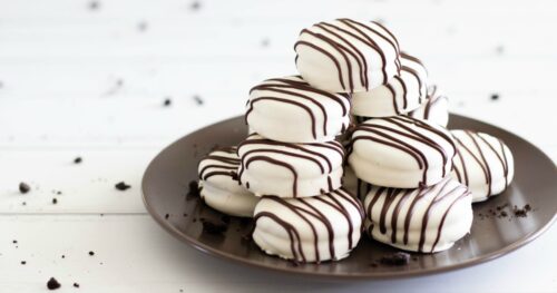 White Chocolate Covered Oreo cookies