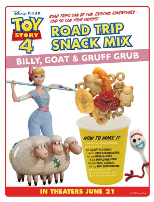 Bo Peep's Toy Story Snack Mix