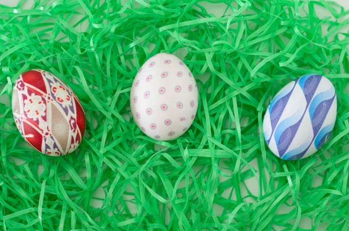 How To Make Silk Tie Easter Eggs