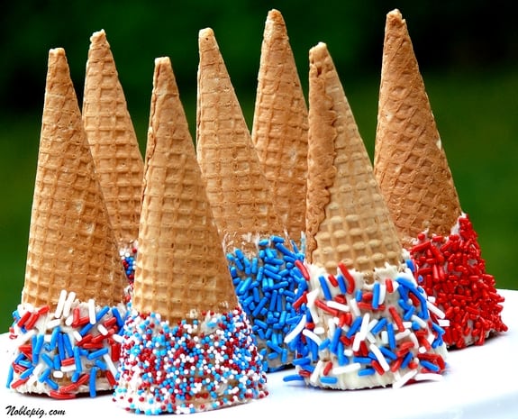 Patriotic Cones