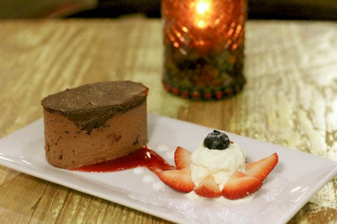 Chocolate Mousse Dessert makes this one of the best places to eat in Clearwater Florida