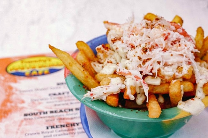 Crab Fries make this one of the best places to eat in Clearwater Florida