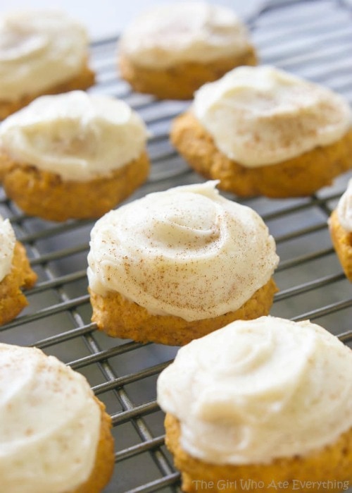 Melt in Your Mouth Pumpkin Cookies