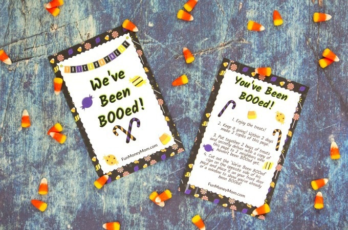You’ve Been BOOed: Free Printable & BOO Basket Ideas