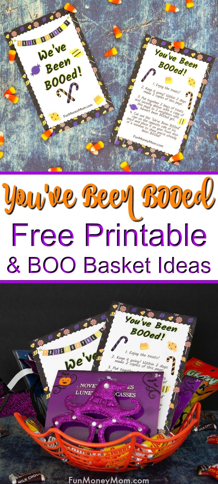 You ve Been BOOed Free Printable Easy BOO Basket Ideas
