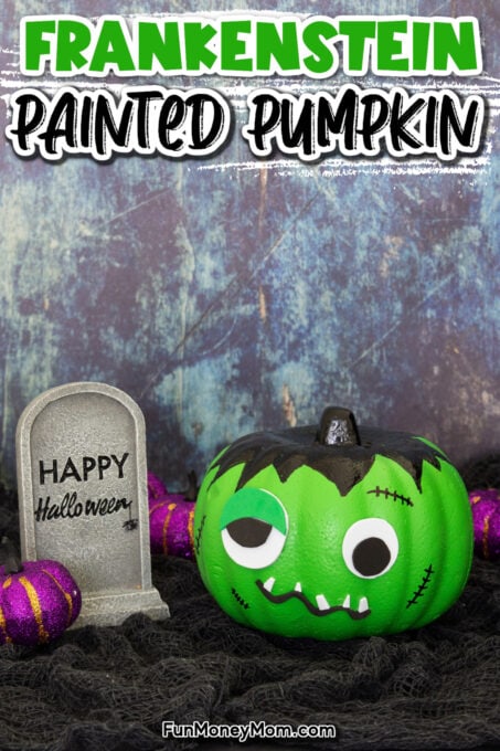 Frankenstein pumpkin pin 1
