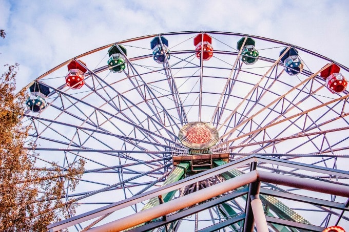 Ferris wheel at Helsinki Amusement Park 680
