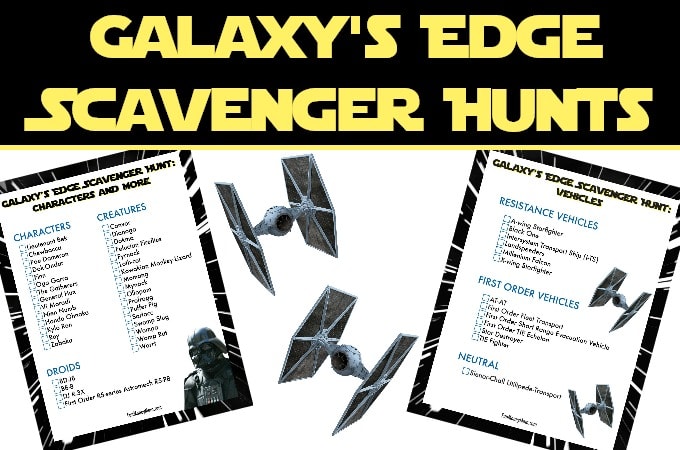 Galaxy’s Edge Scavenger Hunts: Can You Find These Characters & More?