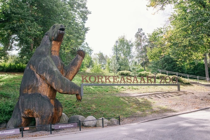 Korkeasaari Zoo entrance