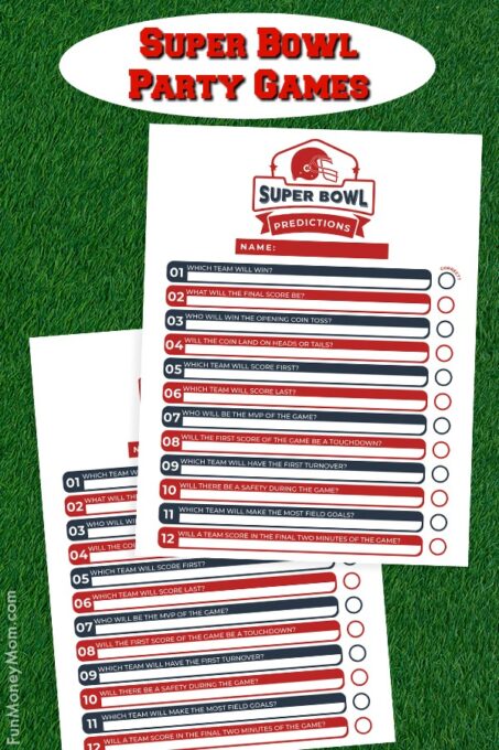 The Best Super Bowl Party Games | Fun Money Mom