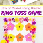 DIY Ring Toss Game For Spring | Fun Money Mom