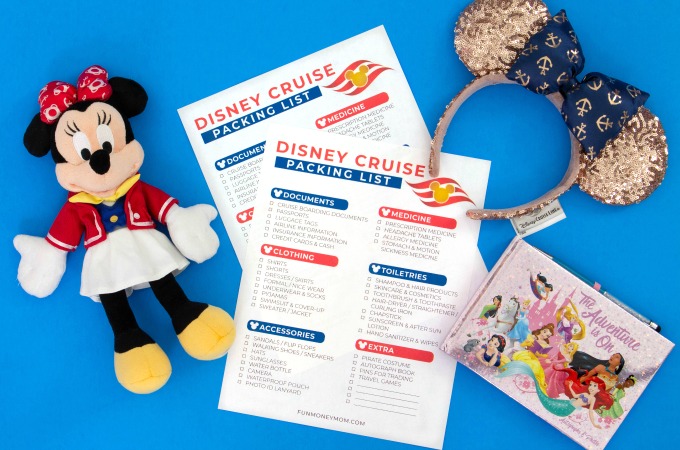 Disney Cruise Packing List (with free printable)