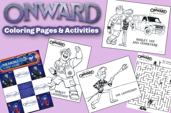 Onward Coloring Pages And Activities
