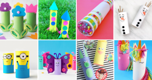 Toilet Paper Roll Crafts For Kids
