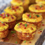Egg muffins with bacon and potatoes sq
