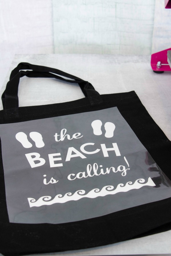 Personalized Bag with Cricut Iron-On Design - Coastal Kelder