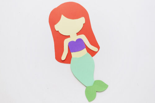 Ariel paper craft body