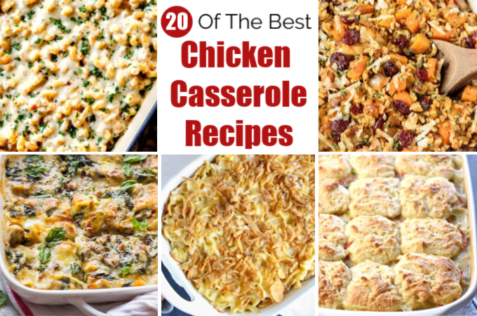 20 Of The Best Chicken Casserole Recipes | Fun Money Mom