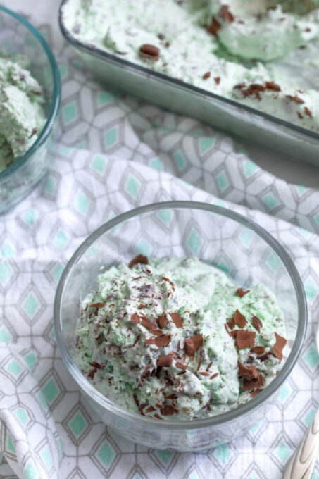 Mint Chocolate Chip Ice Cream (no churn recipe) | Fun Money Mom